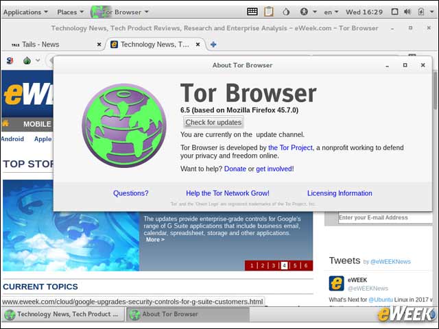 4 - Tor Browser Updated to Version 6.5