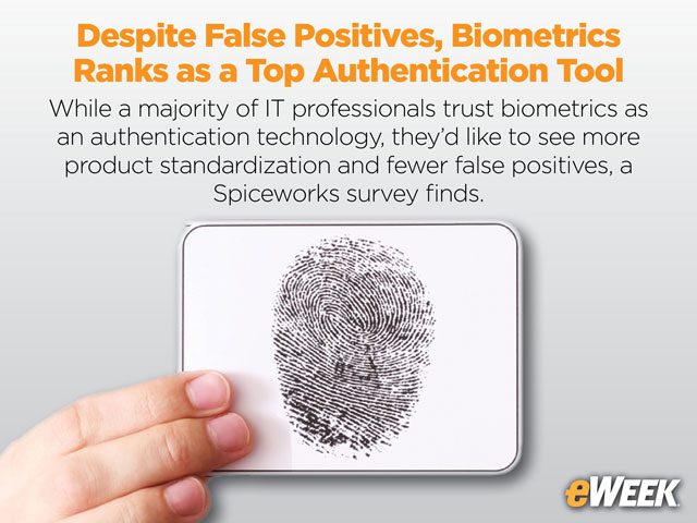 Despite False Positives, Biometrics Ranks as a Top Authentication Tool